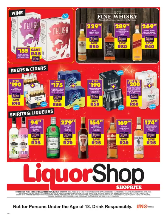 Attractive special offers for everyone