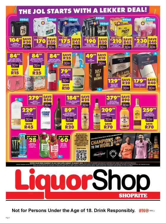 Current bargains and offers