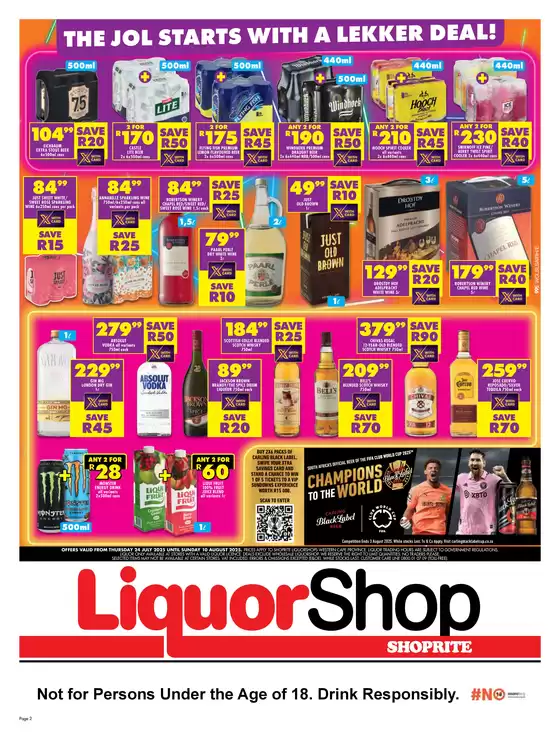 Offers for bargain hunters