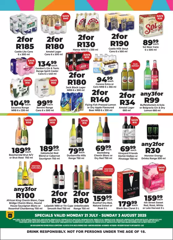 Market liquors