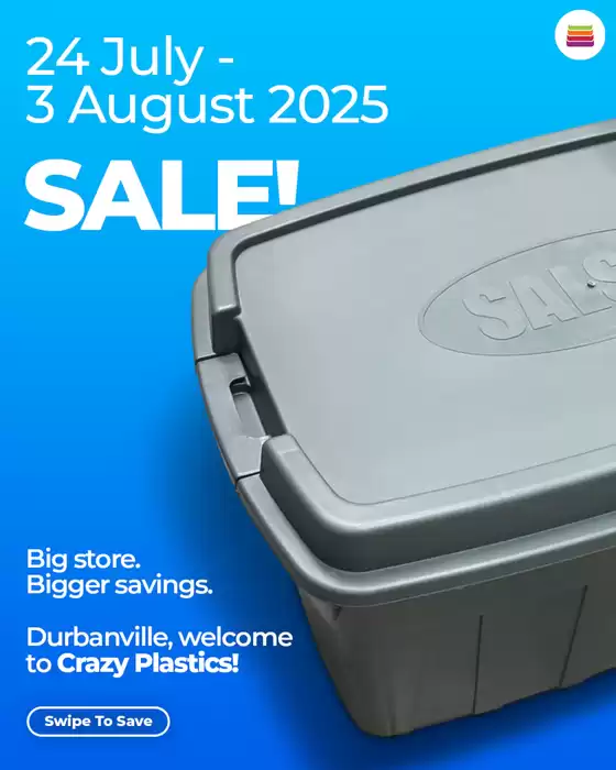 Crazy plastics sale