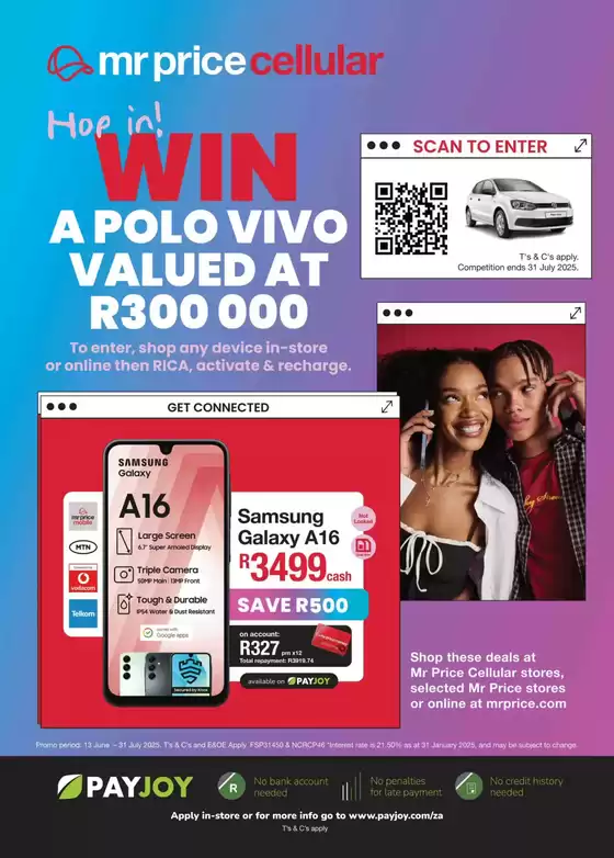MRP catalogue in Mitchell's Plain | Mr price cellular | 2025-07-24T00:00:00.000Z - 2025-07-31T00:00:00.000Z