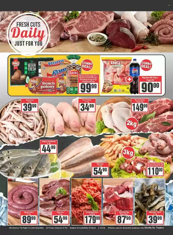 Freezing deals