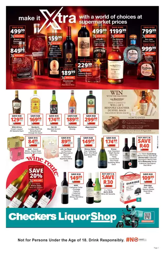 Checkers Liquor Shop weekly specials