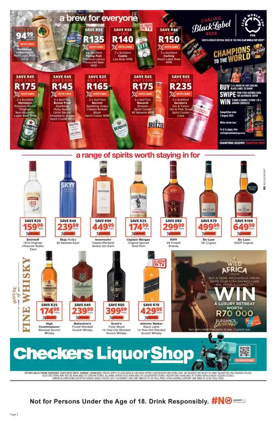 Checkers Liquor Shop weekly specials