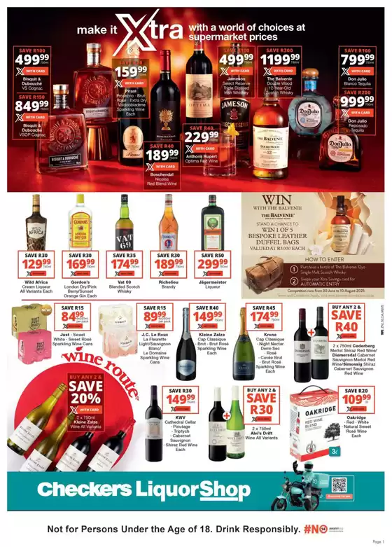 Current deals and offers