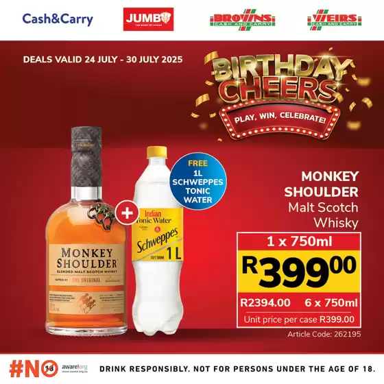 Jumbo weekly specials