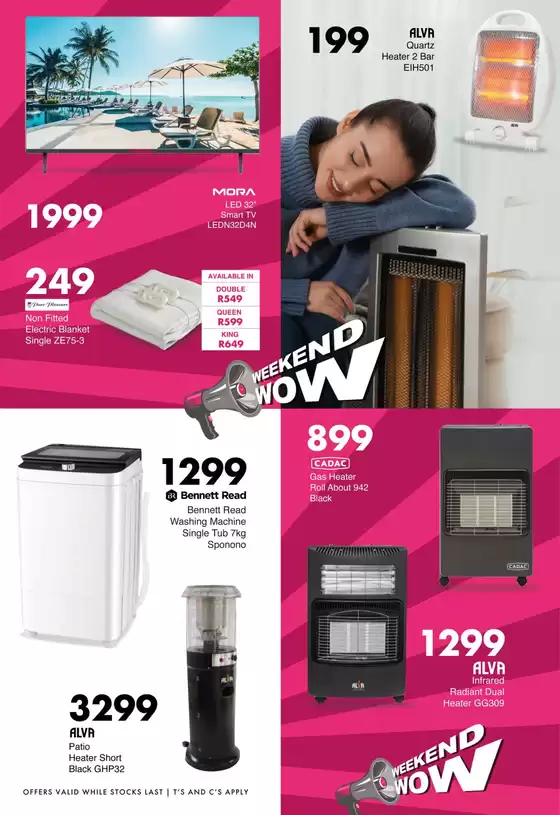 Current deals and offers