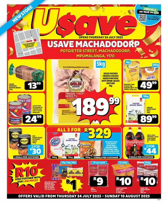 Usave catalogue in Worcester | Offers for bargain hunters | 2025-07-25T00:00:00.000Z - 2025-08-10T00:00:00.000Z