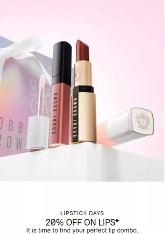 Bobbi Brown catalogue in Port Alfred | Lipstick days | 2025-07-25T00:00:00.000Z - 2025-08-08T00:00:00.000Z