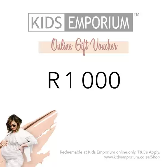 Kids Emporium catalogue in Roodepoort | Online Gift Voucher | 2025-07-25T00:00:00.000Z - 2025-08-08T00:00:00.000Z