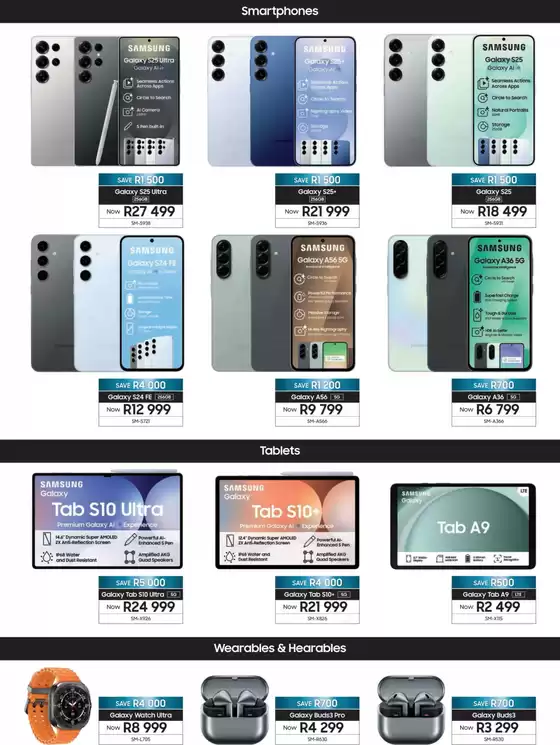 Samsung showcase