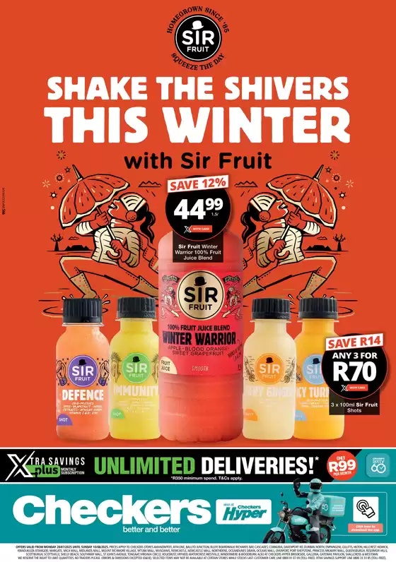 Checkers catalogue in Durban | Checkers Sir Fruit Promotion 28 July | 2025-07-28T00:00:00.000Z - 2025-08-10T00:00:00.000Z