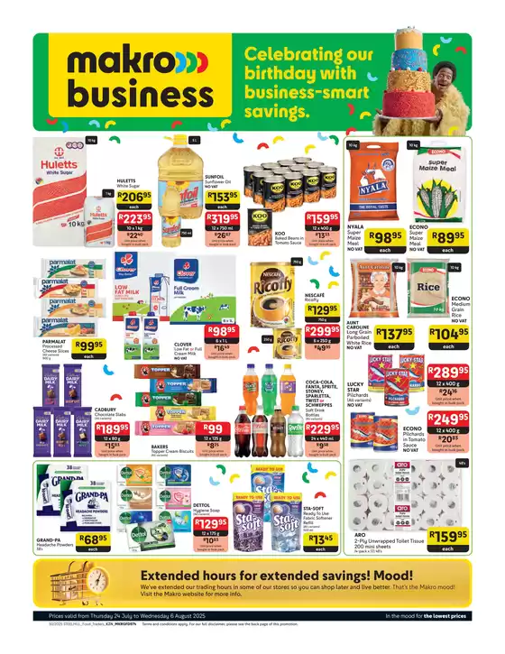 Makro catalogue in Boksburg | Great offer for all customers | 2025-07-24T00:00:00.000Z - 2025-08-06T00:00:00.000Z