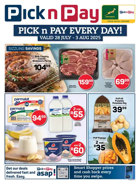 Pick n Pay catalogue in Port Elizabeth | Save now with our deals | 2025-07-28T00:00:00.000Z - 2025-08-03T00:00:00.000Z