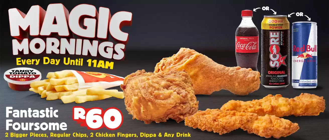 Hungry Lion catalogue in Midrand | Magic mornings | 2025-07-28T00:00:00.000Z - 2025-08-11T00:00:00.000Z