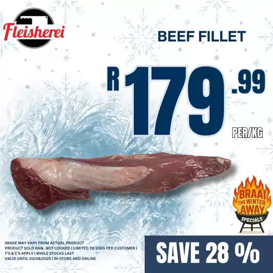 Braai the winter away specials