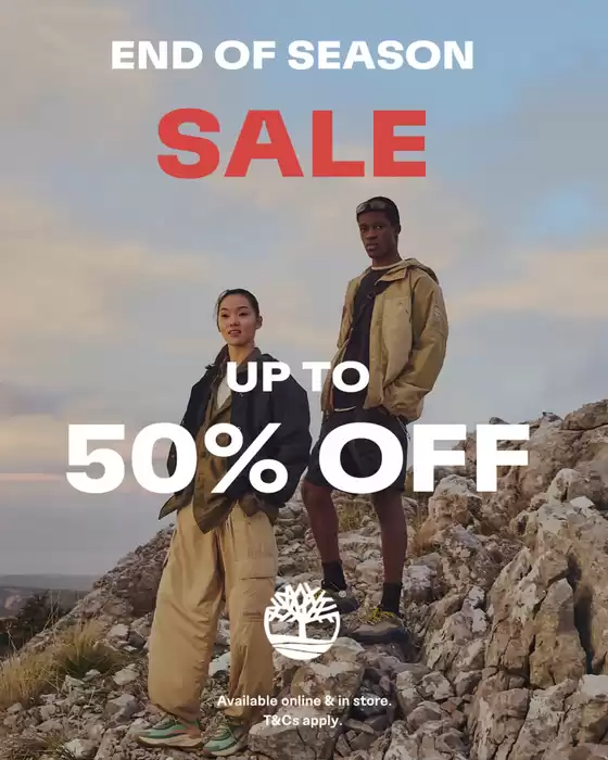 End of season sale