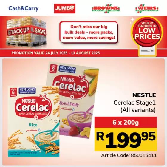 Weekly Specials