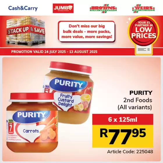 Weekly Specials