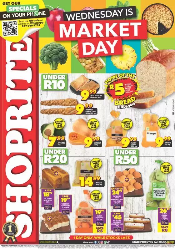 Shoprite catalogue in Bethlehem | Great discounts on selected products | 2025-07-30T00:00:00.000Z - 2025-07-30T00:00:00.000Z