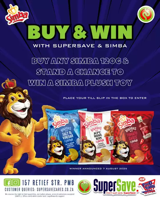 Super Save weekly specials