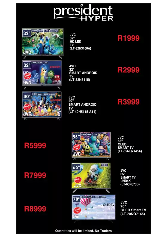 JVC TV Specials