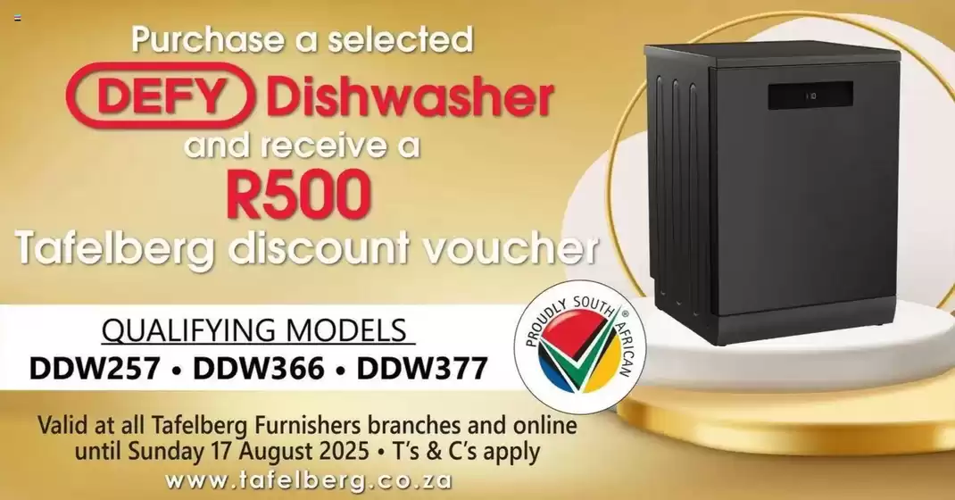 Tafelberg discount voucher