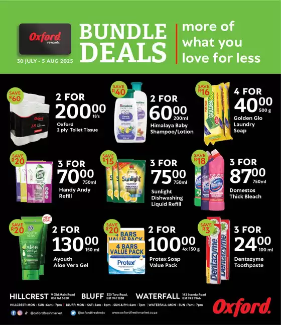 Our best offers for you