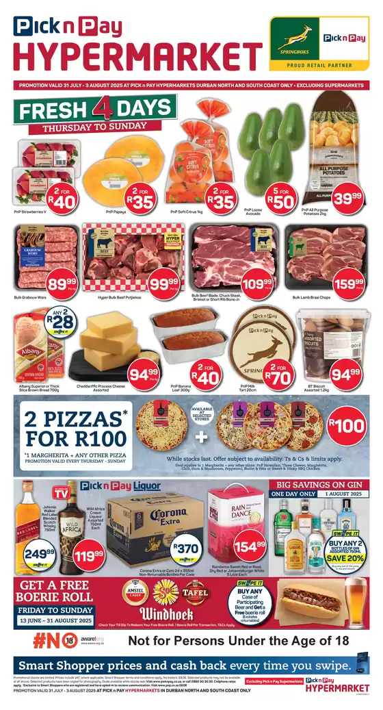 Exclusive bargains