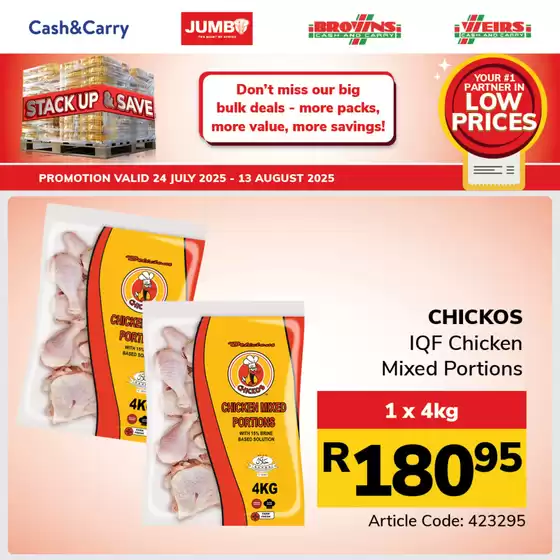 Jumbo weekly specials