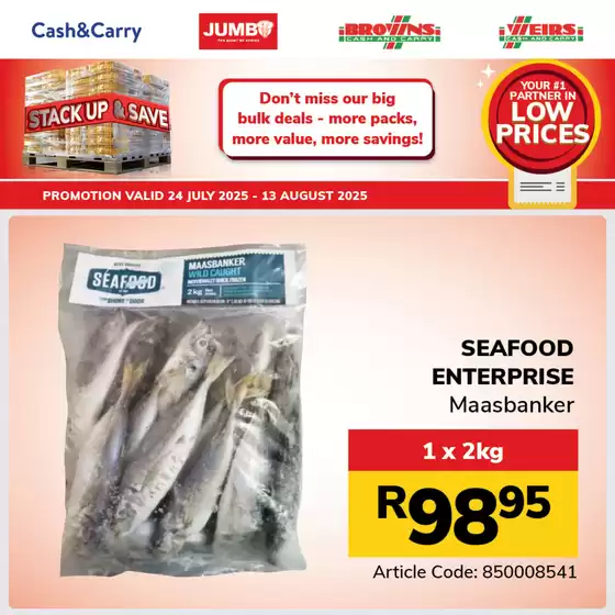 Jumbo weekly specials