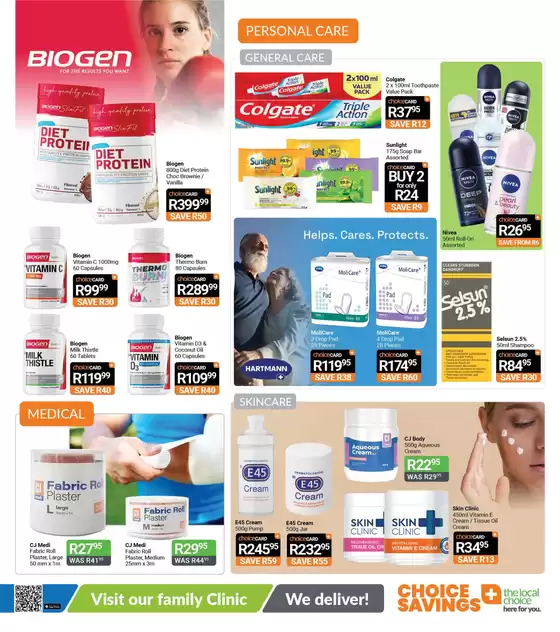 Current deals and offers
