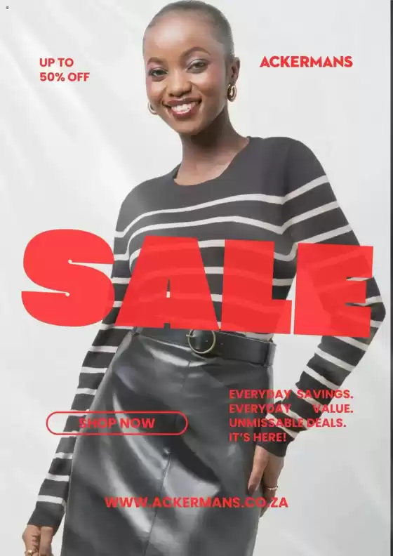 Ackermans sale