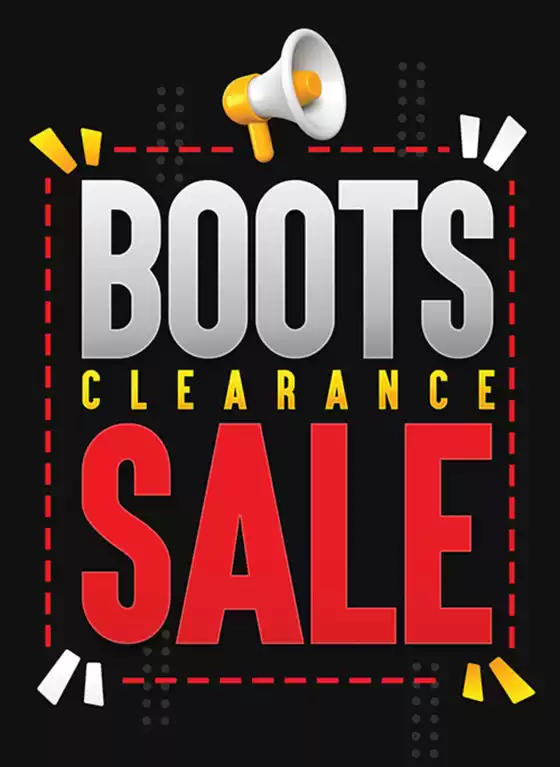 Boots Clearance Sale