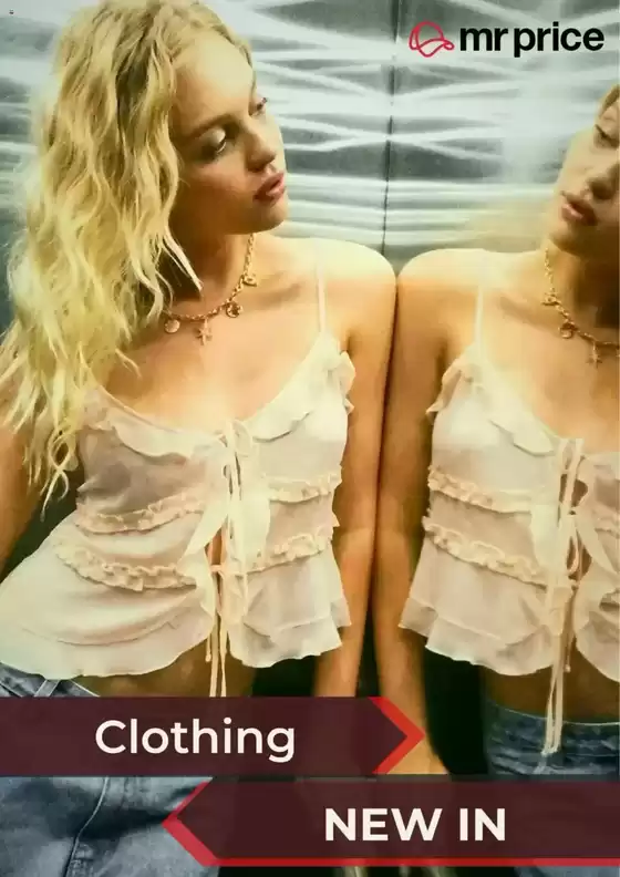 Clothing new in