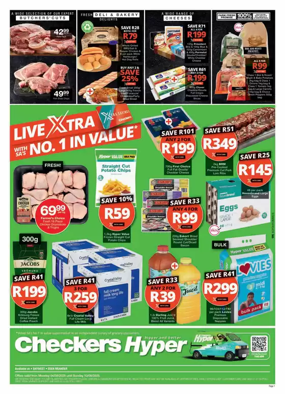 Checkers catalogue in Port Elizabeth | Exclusive bargains | 2025-08-04T00:00:00.000Z - 2025-08-10T00:00:00.000Z