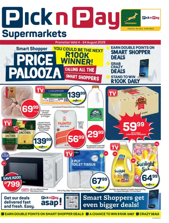 Pick n Pay catalogue in Evaton | Current special promotions | 2025-08-04T00:00:00.000Z - 2025-08-24T00:00:00.000Z