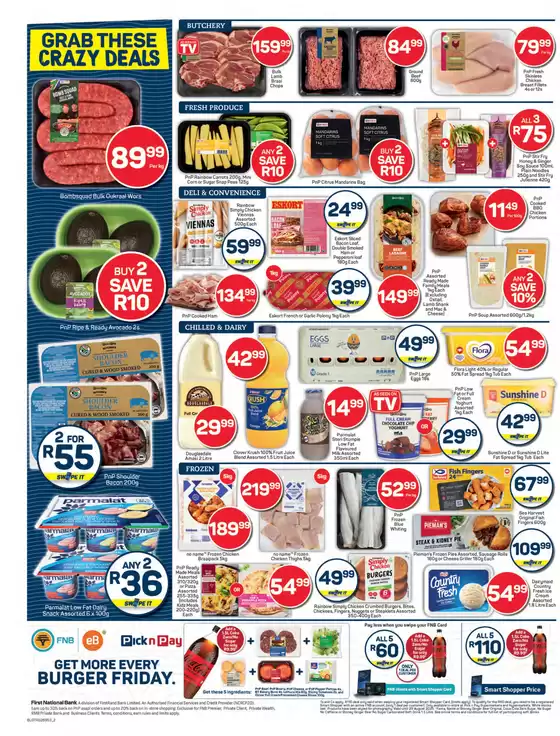 Current special promotions