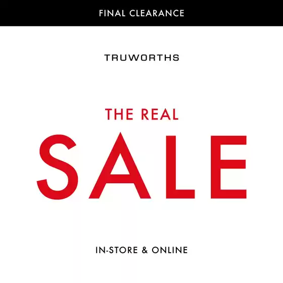 The real sale
