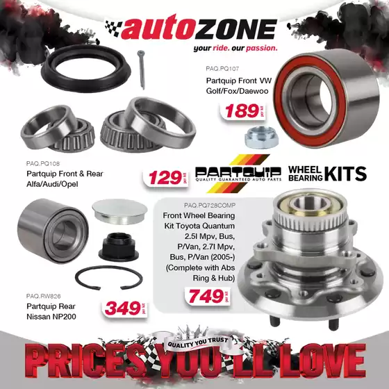 Prices You'll Love
