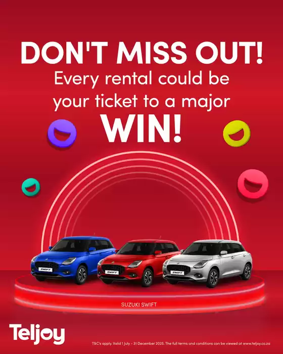 Don't miss out!
