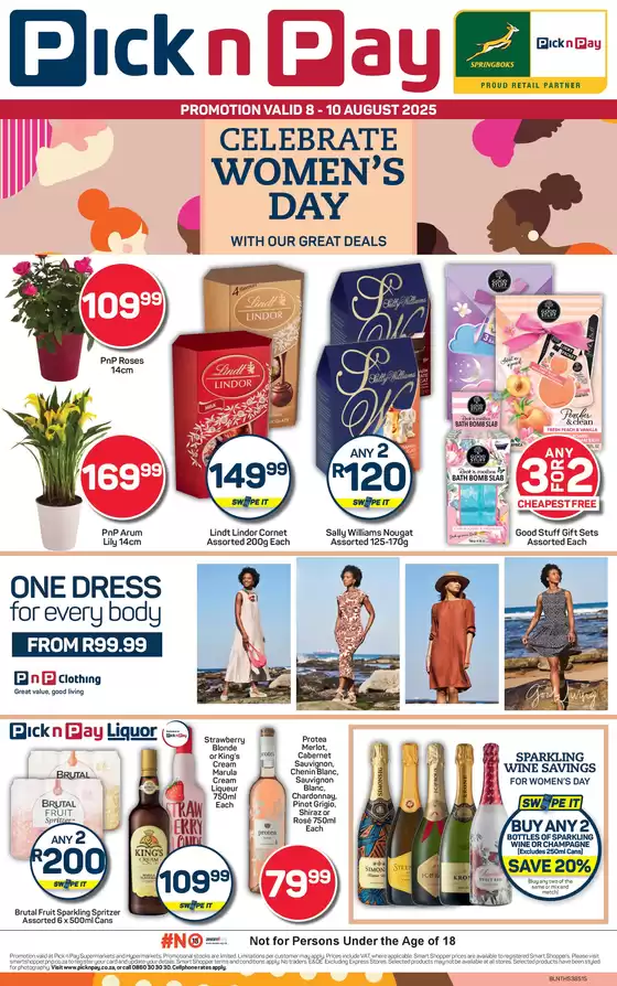Pick n Pay catalogue in Kempton Park | Exclusive deals and bargains | 2025-08-08T00:00:00.000Z - 2025-08-10T00:00:00.000Z