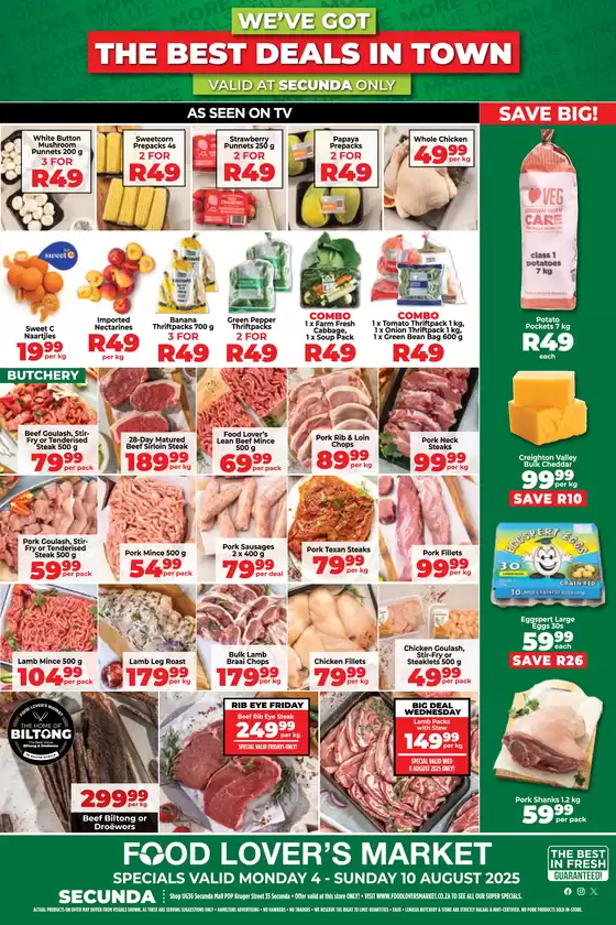 Secunda - 4 - 10 August 2025
