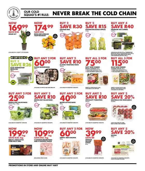 Attractive special offers for everyone
