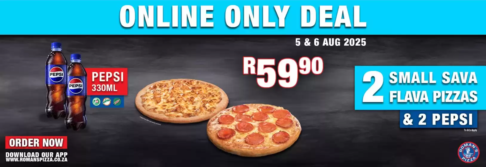 Online only deal
