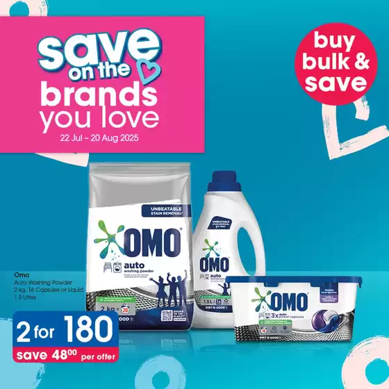 Save on the brands you love