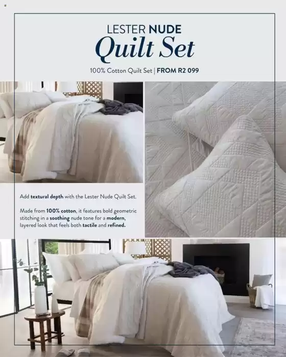 Lester Nude Quilt Set