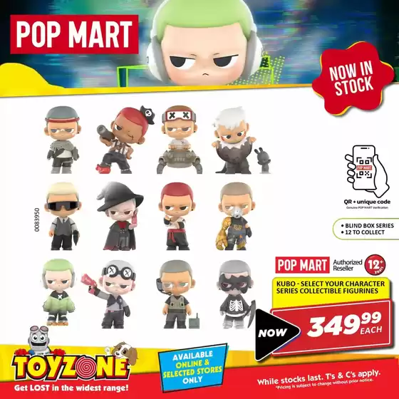 Toy Zone catalogue in Cape Town | Pop mart | 2025-08-05T00:00:00.000Z - 2025-08-06T00:00:00.000Z