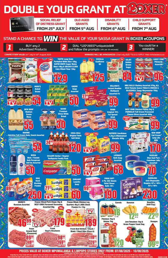 Boxer catalogue in Nelspruit | Our best bargains | 2025-08-07T00:00:00.000Z - 2025-08-10T00:00:00.000Z